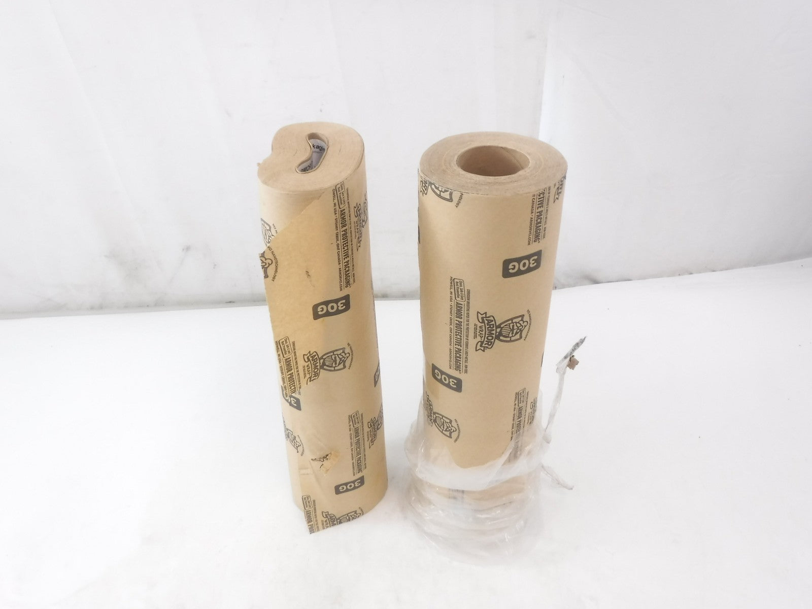 2 Pack Armor 24"W x 200Yd 36G VCI Paper Wrap Rolls A30G24200 SEE DES