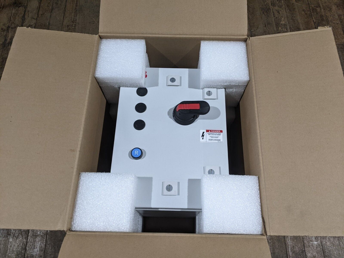 ABB AFN112F2-2S1 Motor Control Combination Starter Enclosure AF26-30-00-13 NOS
