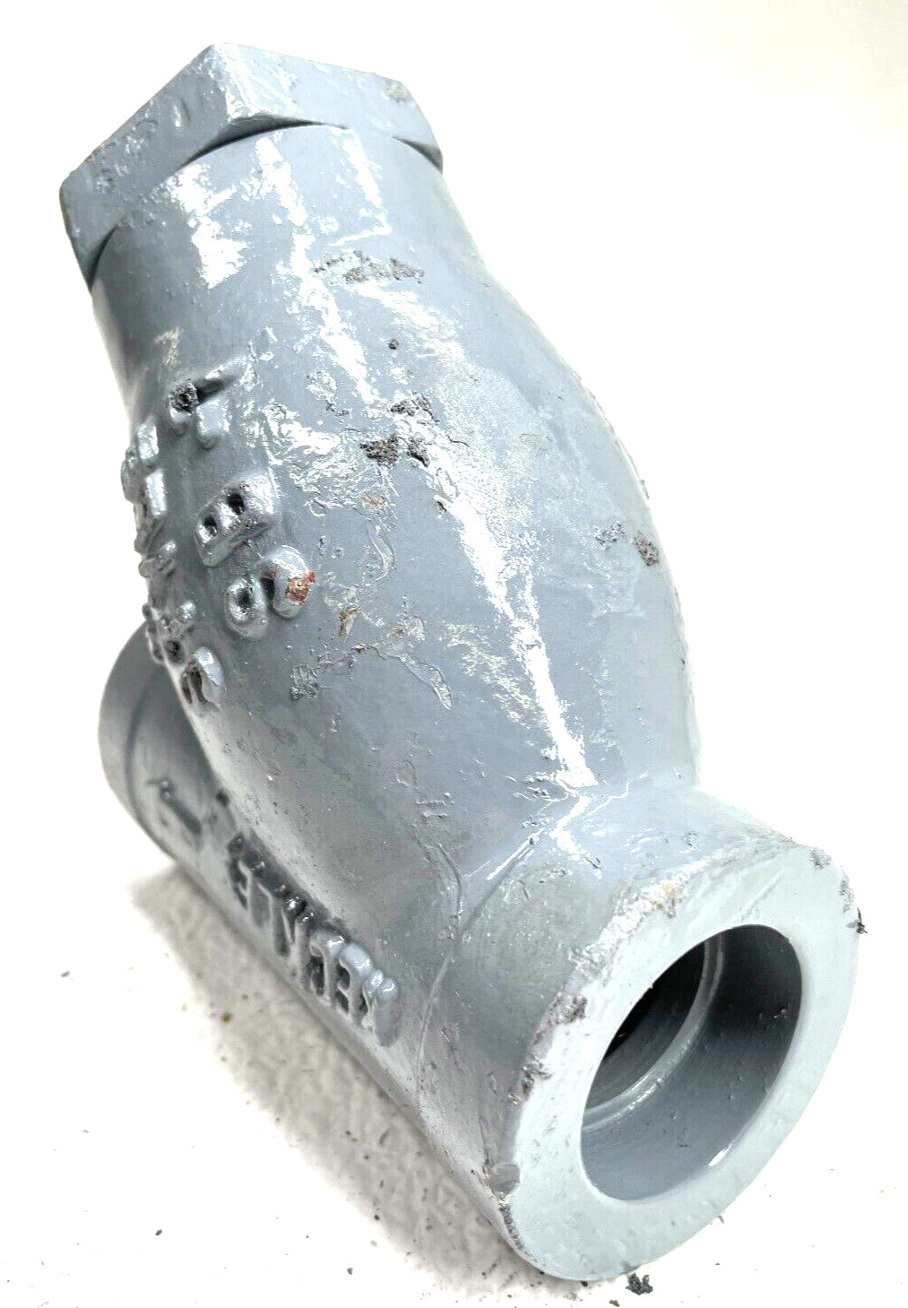 KECKLEY Y Strainer 1" Socket Weld Class 600 WCB Steel / 3/64" Perforation Screen
