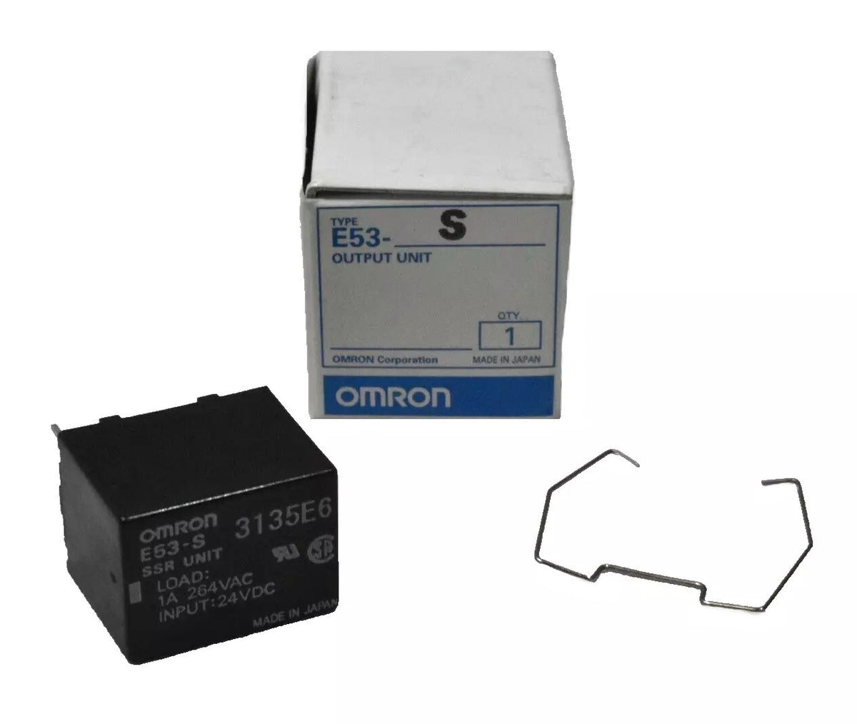 E53 Engine Control Relay Omron E53-S Relay 1A 264VAC Load, 24VDC Input – SPMX SOLUCIONES ...