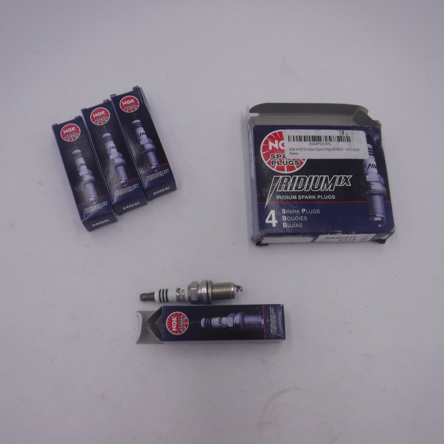 4 Pack NGK Iridium IX Spark Plugs BKR6EIX Fits 2012-2017 Chevy Sonic LT
