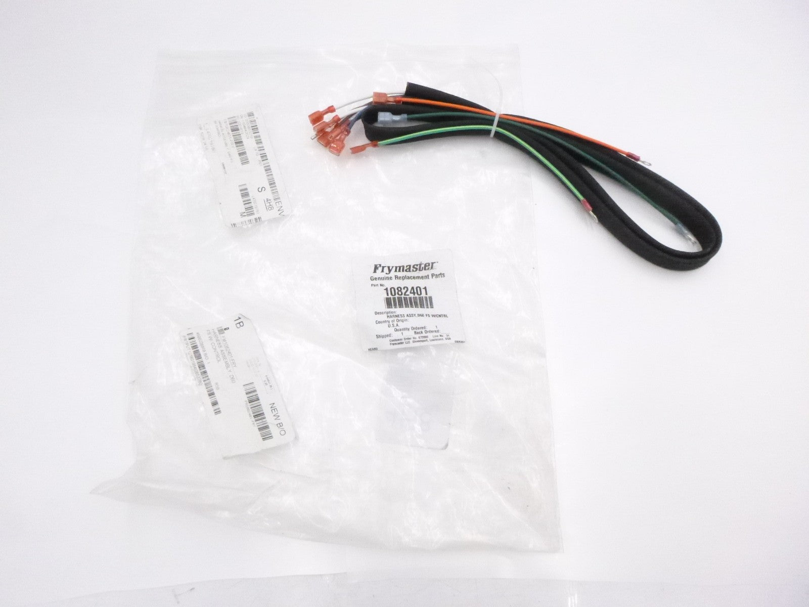 OEM Frymaster 1082401 Control Harness Assembly D60 FS