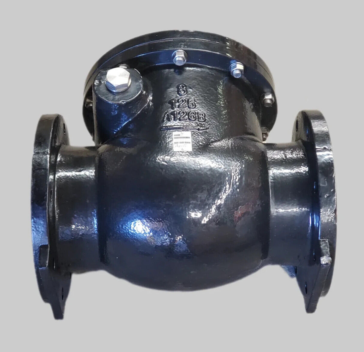 APOLLO 910F-LFA Swing Check Valve 8" Class 125-SWP 200-WOG Flanged LEAD FREE
