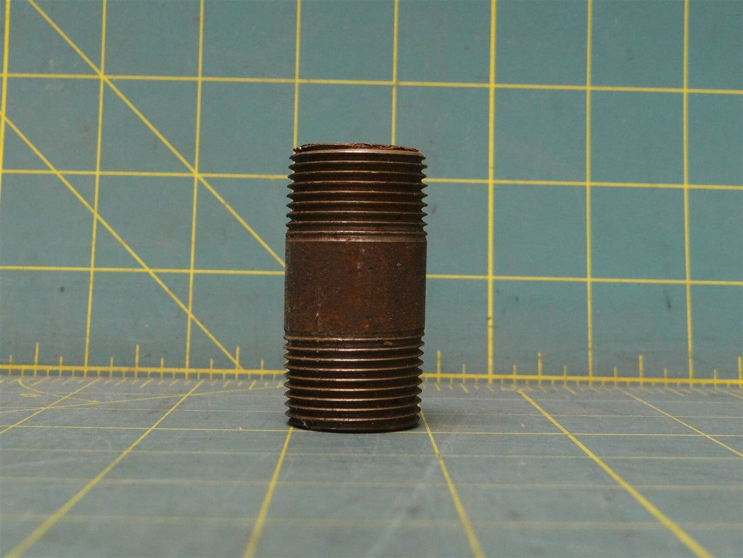 1" x 2" Pipe Fitting Nipple Male NPT Steel Tapered Threaded Schedule 40 Welded