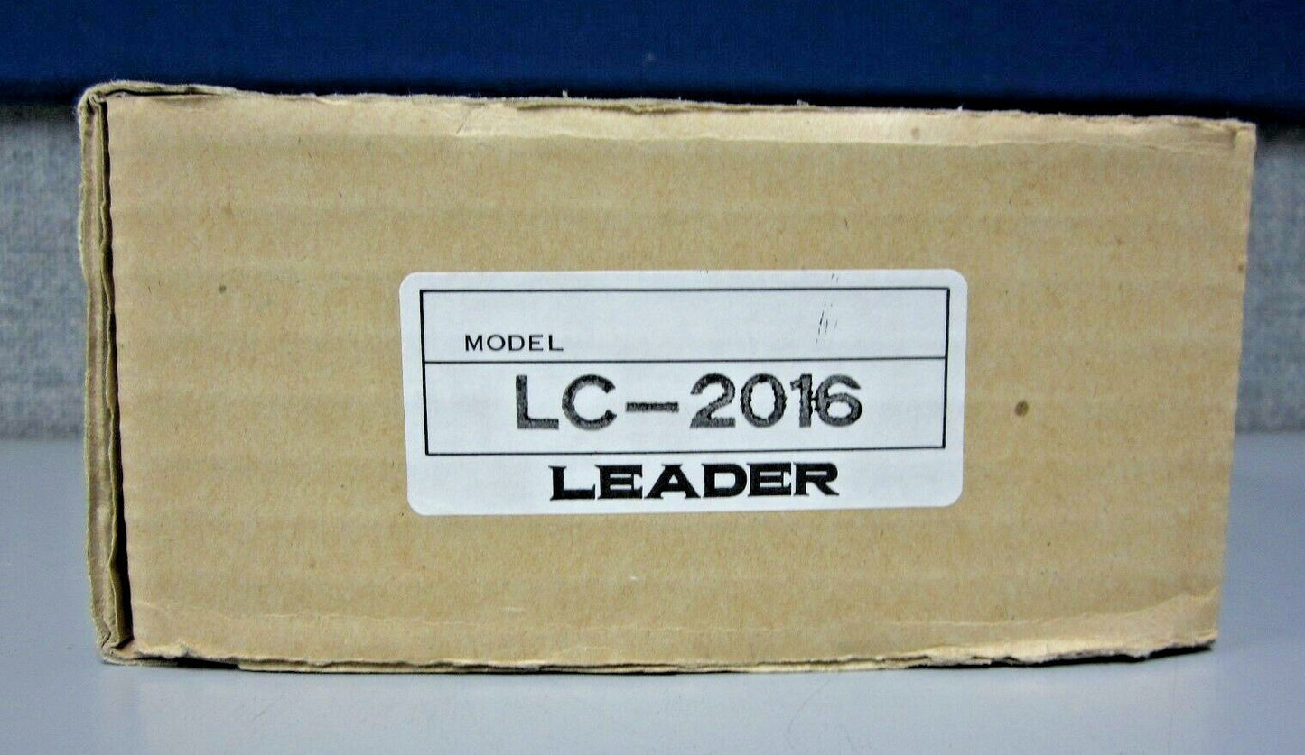 Leader LC-2016 Oscilloscope "Scope Cover" Front Panel Protector