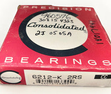 Consolidated Precision 6212-K 2RS Ball Bearing Deep Groove NEW! FREE SHIPPING!q9