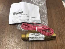 Gems Sensors FS-380 Series High Pressure Flow Switch Brass .25 GPM