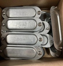 *QTY 36* Eaton Crouse Hinds 380 - 1" Condulet Cover. NEW! FREE SHIPPING!     Z4
