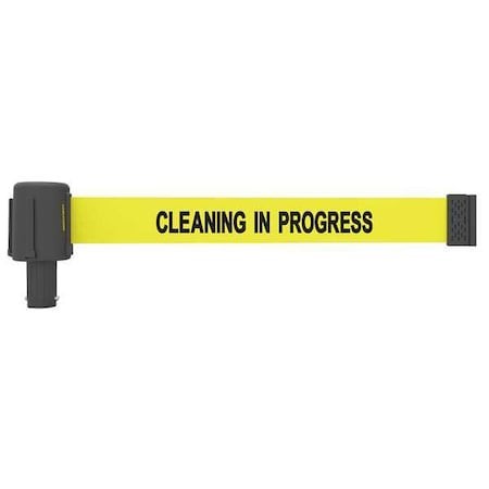 Banner Stakes Pl4035 Retractable Belt Head, Yellow, 15 Ft Length, Cleaning In