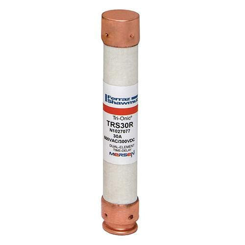 Ferraz Shamwut/Mersen TRS-30R, 30 Amp (30A) 600V Fusetron Dual Element Time-D