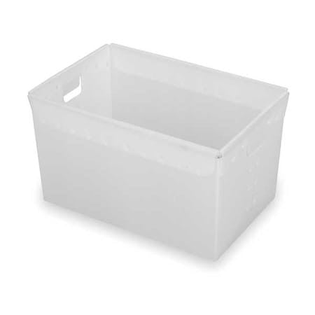 Diversi-Plast 39821 Nestable Storage Container, 18.6 Gal, 23 In L, 15-5/8 In W,