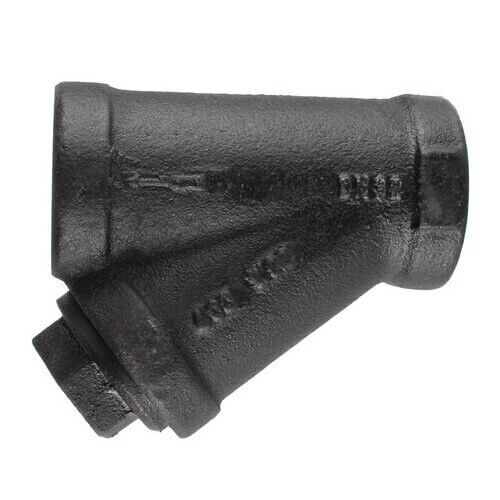 WATTS 77SI Wye Y Strainer 1-1/2" Threaded NPT Cast Iron 400 WOG / 250 SWP