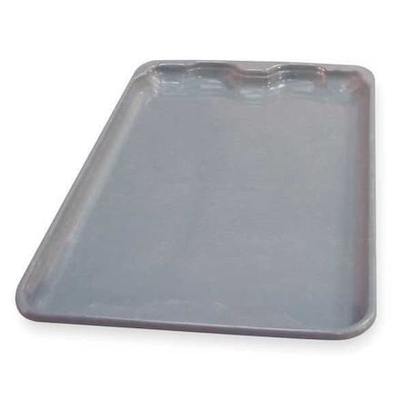 Mfg Tray 7805185172 Lid, 14 3/4 In L, 24 1/4 In W, Gray, Fiberglass