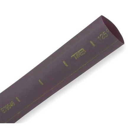 Shrink-Kon Cpo50006 Heat Shrink Tube, Thin Wall, 2:1 I.D. Shrink Ratio, 0.5 In