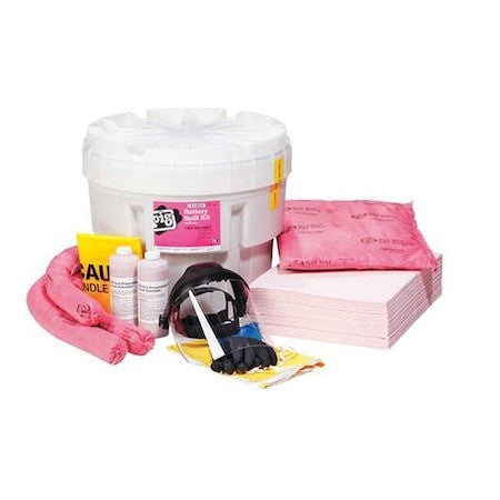 Pig Kit352 Spill Kit, 13 Gal Volume Absorbed Per Kit, 20 Gal Capacity, Drum,