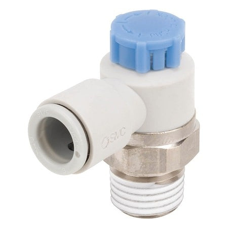 Smc As2211f-02-04Sa Speed Control Valve,4Mm Tube,1/4 In