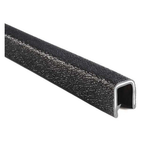 Trim-Lok 1375B3x3/8-100 Trim Seal, Pvc, Aluminum, 100 Ft Length, 9/16 In