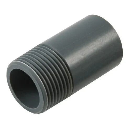 PIPE NIPPLE 1-1/2" Schedule 160 x 6" Long NPT Thread x Plain End, Seamless Black