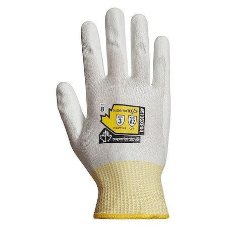 Superior Glove S13sxpuq-7 Cut-Resistant Gloves, Cut Level A2 ,Dipped