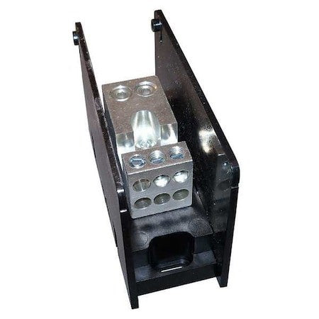 Mersen Mpdb67511 Pwr Dist Block,350A,1P,2/0-14 Awg,600Vac