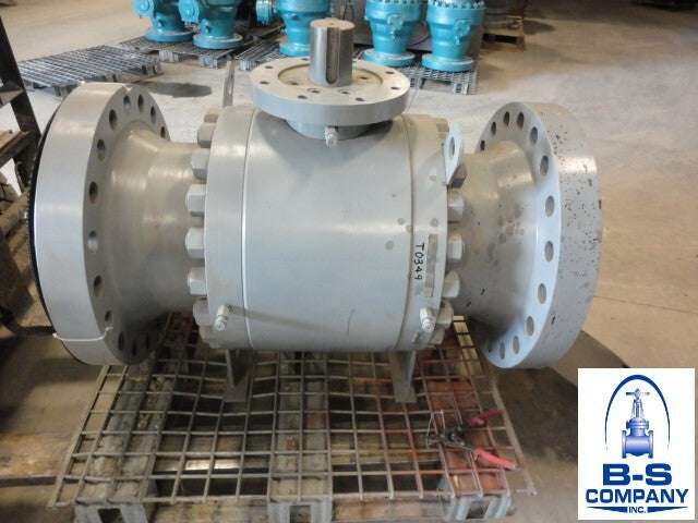 DHV Ball Valve 16" 900 RF Flanged Reduced Port Trunnion B6901R33-BS  A105 x 316