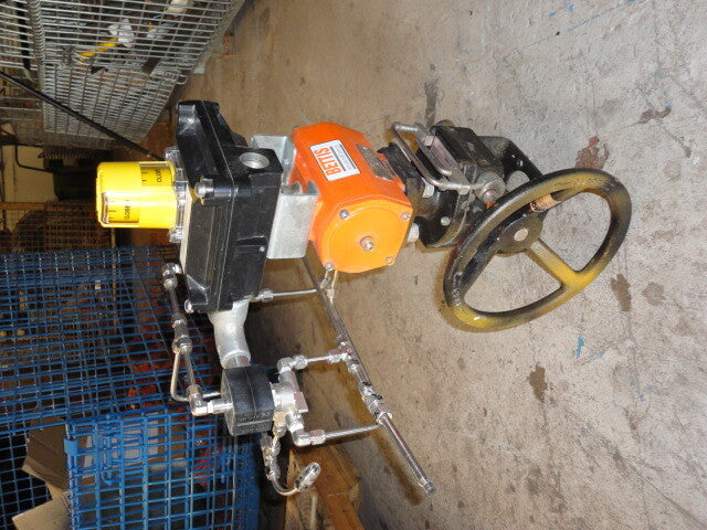 BETTIS Rack and Pinion Actuator Model: DD065.B2A00K.14K0 w/ Valve Positioner 