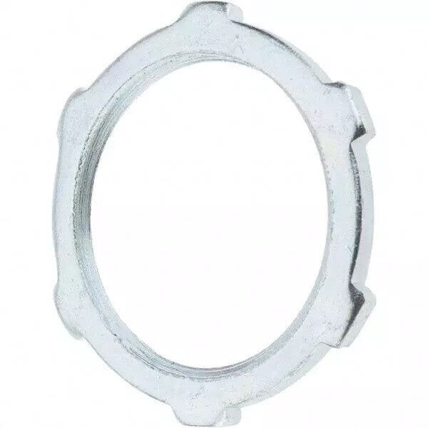 TOPAZ 283 OR EQUAL 1 INCH STEEL CONDUIT LOCKNUT LOT OF 100