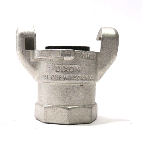 DIXON RAM-13 Air King 2-Lug 1" Female NPT End Stainless Steel w/ Rubber Seal