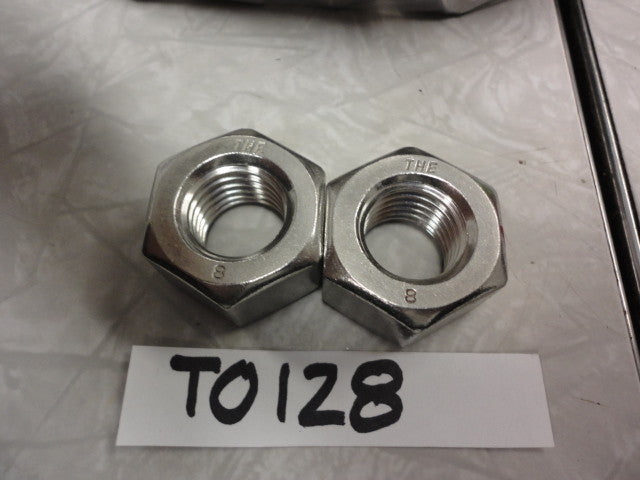 Hex Nut 3/4"-10 Coarse Thread 304 Stainless Steel (box of 23)