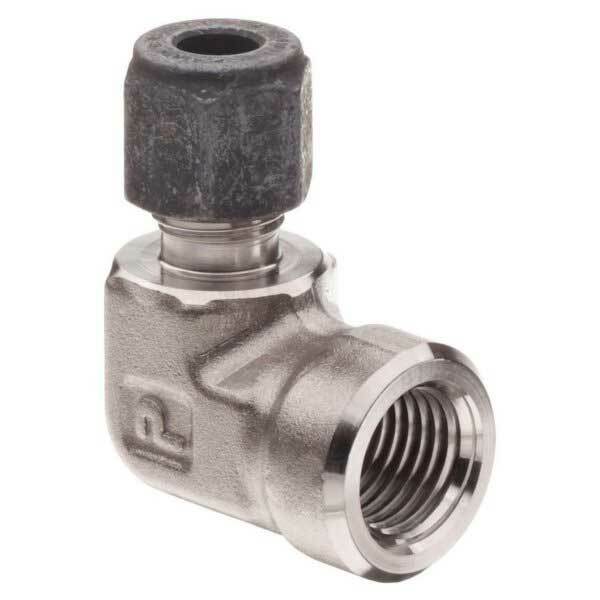 6-4 DBZ-SS PARKER CPI Female Elbow 3/8" Tube X 1/4" FNPT Fitting (Box Of 10)