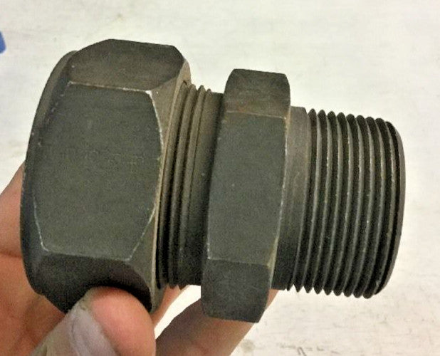 Steel Compression Male Adapter 1-1/2" Tube Compression X 1-1/2" M-NPT Fitting
