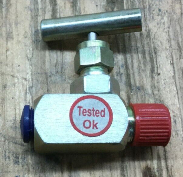 HEX VALVE Model: H-1997-11 Needle Valve 1/4" Female NPT x Male NPT