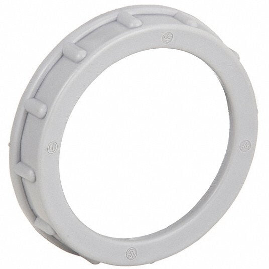 (Lot of 14)  4" Insulating Bushing Rigid Conduit PVC Gray ARLINGTON 449
