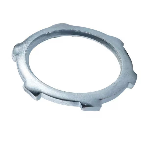 TOPAZ 287 OR EQUAL 2-1/2 INCH STEEL CONDUIT LOCKNUT LOT OF 25