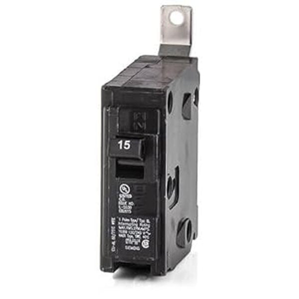 SIEMENS B115 SINGLE POLE 120 VOLT 15 AMP BOLT IN NEW STYLE BOLT IN BREAKER
