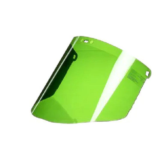 3M 82705-10000 Polycarbonate Faceshield Window WP96IR3 IR Shade 3.0 Molded Green