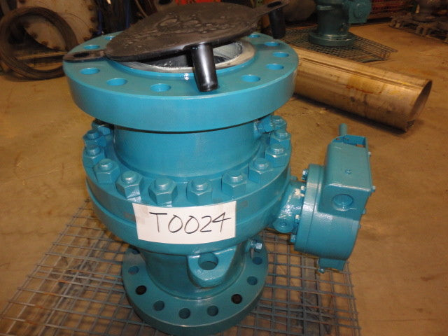 WKM Cameron Ball Valve 10" 600 RF Flanged Full Port Trunnion 370D4 W/ GO & HW