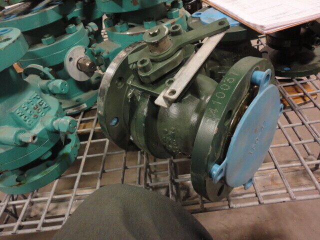 MERIDIAN Ball Valve 4" 150 Raised Face Flange Regular Port Floating Lever Op.
