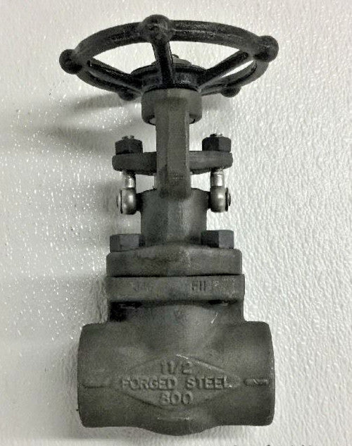 SWI Forged Steel Gate Valve 1 1/2" 800 AAF-17AB-SA1A Thrd X Socket F11 Body