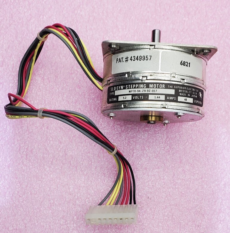 Superior Electric SLO-SYN - MP70-9A-Z9-9Z-017 Stepping Motor, 5.2VDC, 1.44A, New