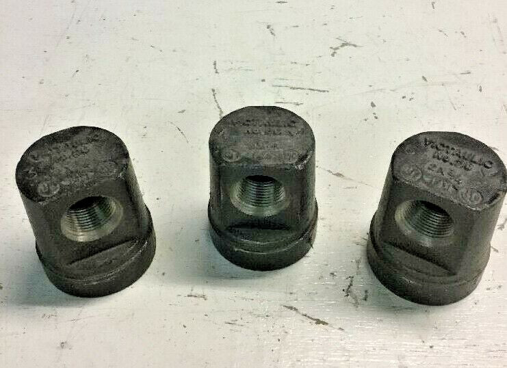 Victaulic 66 End Of Run Sprinkler Fitting 2" Grooved End X 3/4" FNPT (Lot of 3)