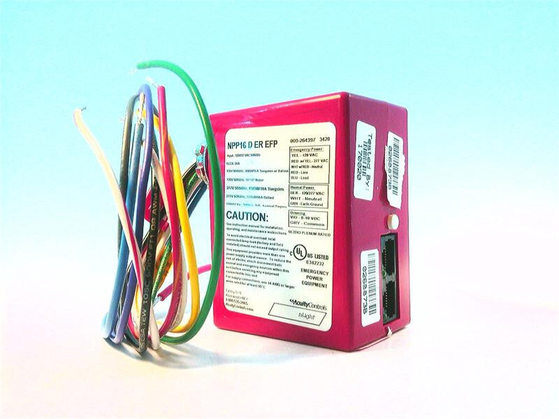ACUITY CONTROLS NPP16DEREFP EMERERGENCY OCCUPANCY RELAY – SPMX ...
