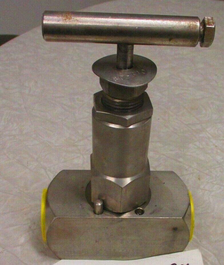 Needle Valve | DRAGON 7770515SW | 1" Socket Weld | 1500psi | 316 Stainless Steel