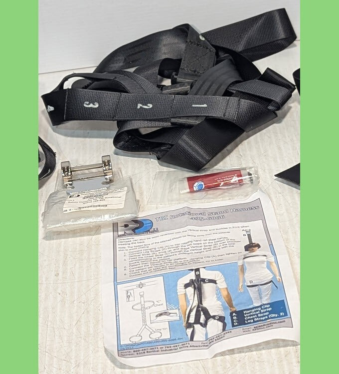 RPD 495-6066 Safety Harness for Rotational Total Body Irradiation (TBI) Stand