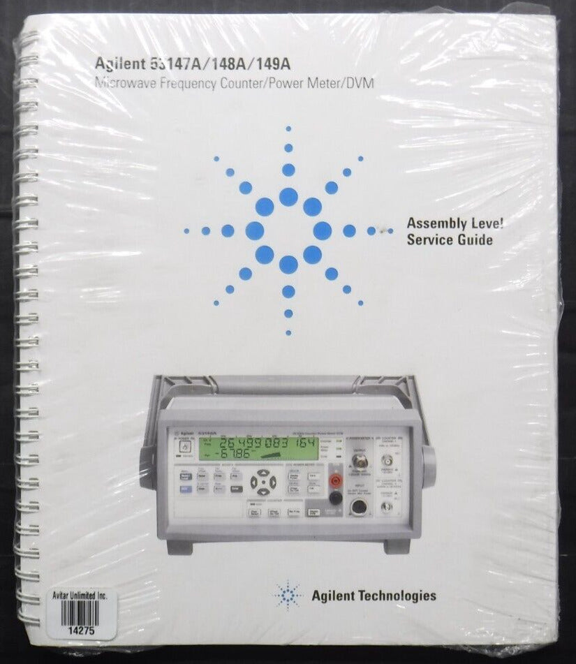 Agilent Technologies 53147A 148A 149A Microwave Frequency Counter Power Meter