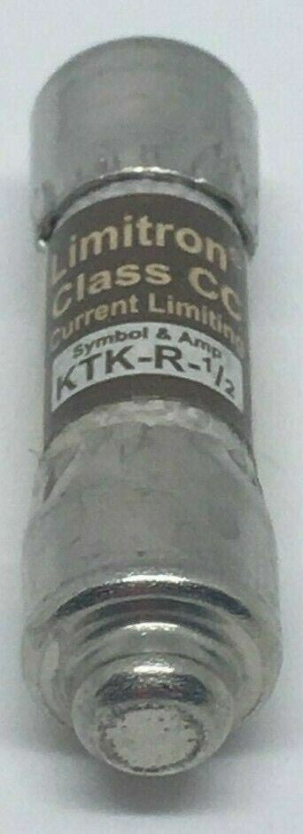 BUSSMAN KTK-R-1/2 FAST ACTING FUSE 600 VAC 1/2 AMP LOT OF 10