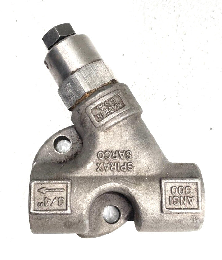 SPIRAX-SARCO 67986 3/4" Socket Weld Stainless CF8 Strainer Connector w/ Blowdown