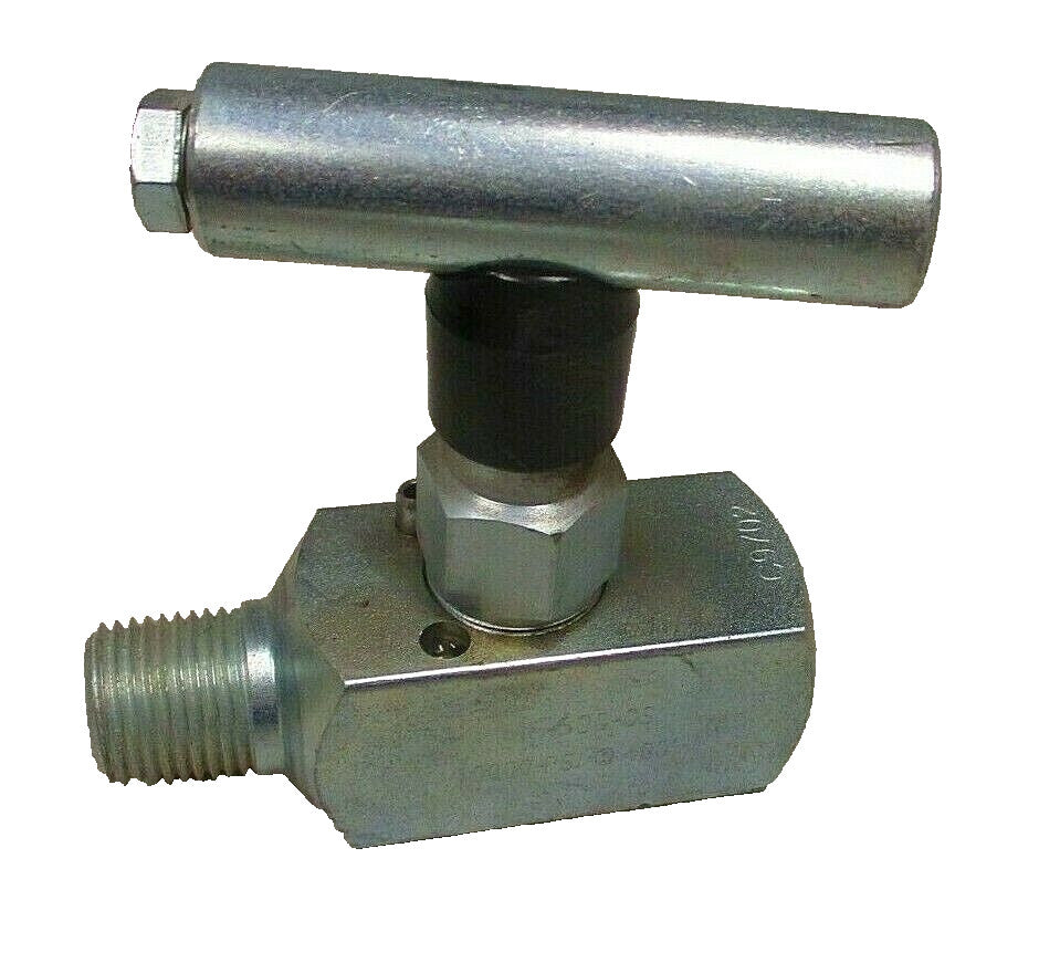 MAGNUM A00124 Needle Hand Valve | 1/2" MNPT x FNPT | 10,000 psi | MF500-CS