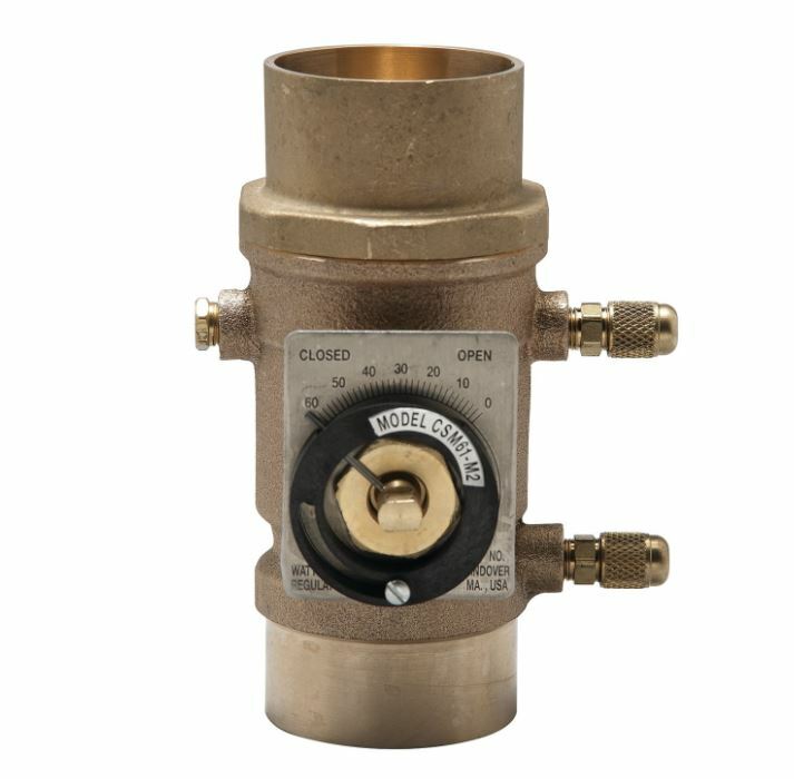 WATTS CSM-61 | Flow Measurement Balancing Valve | 1-1/4" Solder Ends | CSM61