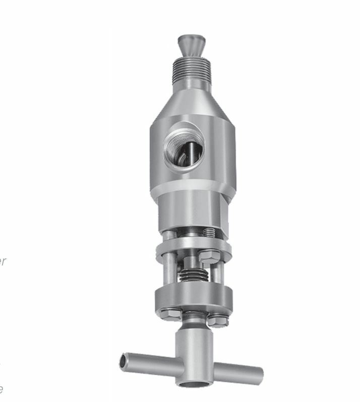 Sample Drain Valve | HEX HS311S4191M212 | 3/4 MNPT X 3/4 x 1/2 FNPT | 6000 psi 